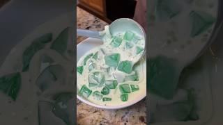 Green filipino dessert 