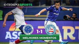 CRUZEIRO 1 x 1 BAHIA - Assista aos melhores momentos da partida pelo Campeonato Brasileiro