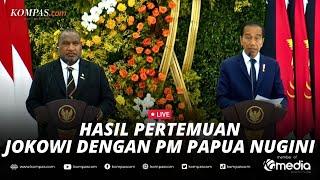 LIVE - Presiden Jokowi Menerima Kunjungan PM Papua Nugini James Marape di Istana Bogor
