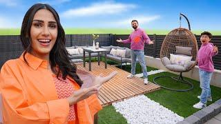 جهزنا حديقة بيتنا للصيف  (مع جولة)