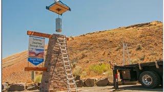 ODOT Places Time Capsule At New I-84/US97 (Biggs) Interchange