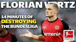 14 Minutes of Florian Wirtz Destroying The Bundesliga! 