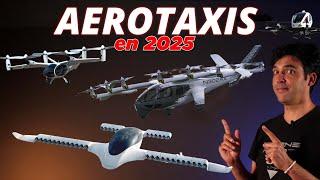 TOP 5 Aerotaxis que veremos en los cielos en 2025