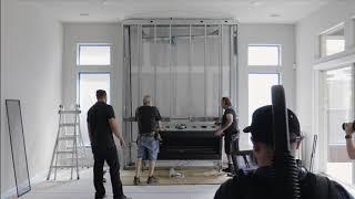 Flare Fireplaces Front Facing Installation Time Lapse