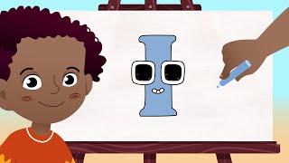 How to Draw an Alphabet Lore | Letter I | Drawing with Wibbi Kids | Step by step