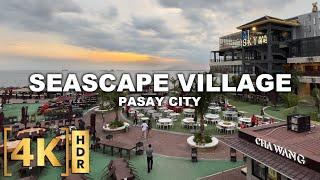 The Newest Seafood Destination in Manila Bay, Seascape Village | Day & Night Walk Tour | Philippines