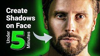 Create shadows on Face | Step-by-Step Photoshop Tutorial