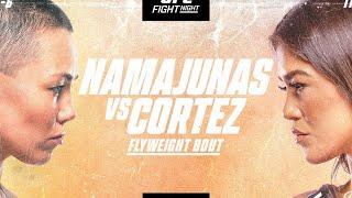 UFC DENVER NAMAJUNAS VS CORTEZ FIGHT PREDICTIONS.