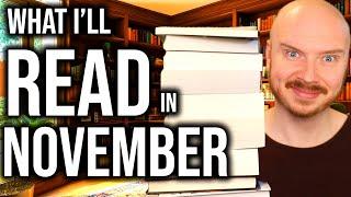 My November TBR (What I'll Be Reading This Month)