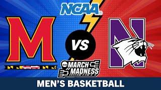 Maryland Terrapins vs Northwestern Wildcats | NCAA MEN's Basketball LIVE Score