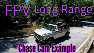 Cinematic FPV / Long Range Chase Cam Example #cinematic #film #fordbronco #fpv #commercialdrone