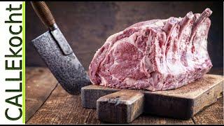 Tomahawk Steak vom Grill richtig braten - Riesiges Rinderkotelett