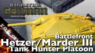 Review | BF Hetzer Tank-Hunter Platoon 1/100 (15mm) | Flames of War