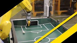 Troufnete si na fotbálek s robotem? | FANUC Czech