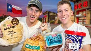 Two Brits visit Texas’ Biggest Grocery Store!