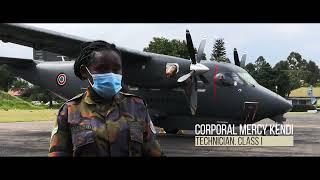 U S  Air Force  Kenyan Air Force Collaboration with C 145 interoperabillity exercise