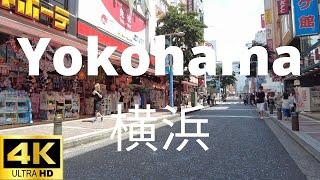 【4K HDR】横浜駅周辺の散歩動画です。Yokohama station walk in the morning. Japan - Kanagawa