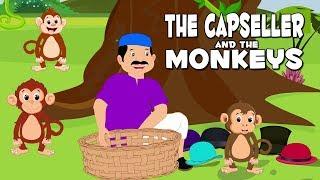 English Stories For Kids | The Cap Seller And The Monkeys | English Story Telling For Babies
