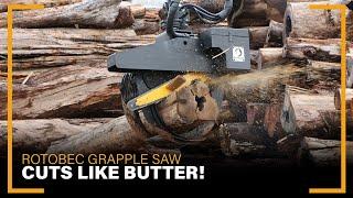 Rotobec Grapple Saw: The Ultimate Logging Tool