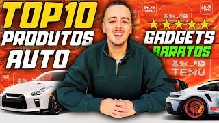 TOP 10 PRODUTOS AUTOMÓVEL BARATOS DA TEMU ! VALE a PENA ? | HUGO MARQUES