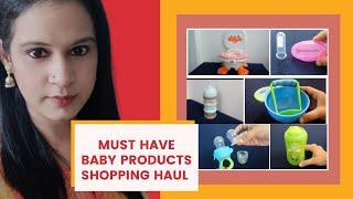 BABY PRODUCTS Shopping Haul | Buddsbuddy Must have Baby Products | By Mommy Talkies