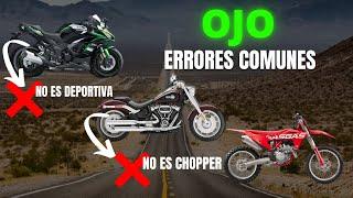 TIPOS DE MOTOS ¿Cuales son y cómo identificarlas?