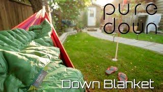 Puredown Waterproof Down Blanket (THE BEST FOR TRAVEL!)