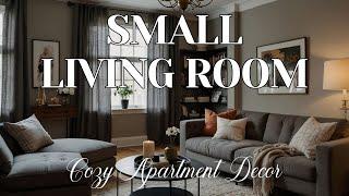 55+ Small Cozy Living Room Ideas for Apartments | Stylish & Space-Saving Inspiration