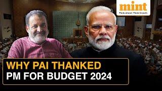 Budget 2024: "I Rate The Budget 4.5 Out of 5', Mohandas Pai's Take On Budget 2024 | Interview