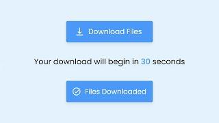 Create A Download Button with Timer in HTML CSS & JavaScript | Download Files with Countdown Timer