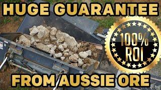 RockandOre.com 100% ROI Crushed Ore Bag Gold Paydirt Review #315