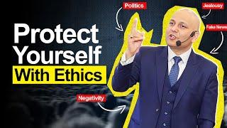 Protect Yourself With Ethics | षड्यंत्रों को नीतिशास्त्र से ध्वस्त करो | Harshvardhan Jain7690030010