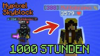 Das habe ich in 1000 STUNDEN erreicht (Hypixel Skyblock)