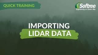 Softree Training: Importing LiDAR in ASCII Format