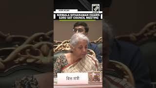 Delhi: Union Finance Minister Nirmala Sitharaman chairs 53rd GST Council meeting