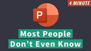 5 Useful and Surprising things You can do in PowerPoint