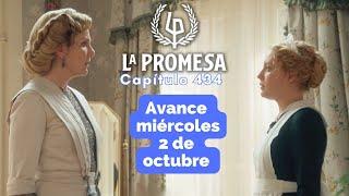 LA PROMESA Avance Capítulo 434 miercoles 2 de octubre JANA frente a CRUZ #lapromesa