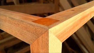 Amazing Ways of Joining Wood - Expert Carpenter's Woodworking Skills