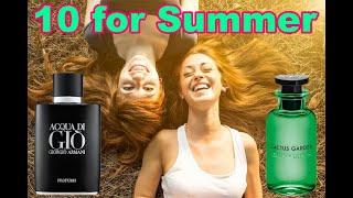 Top 10 Summer Fragrances for Men