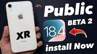 How to install iOS 18.4 Public Beta 2 on iPhone XR - How to Update iPhone XR on iOS 18.4