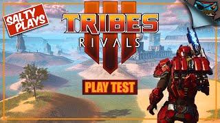 Playing the TRIBES 3 RIVALS Closed Alpha Playtest - Gameplay [LOW COMMENTARY]