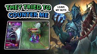 They Tried Really Hard To Counter My Hanzo Pick | Mobile Legends