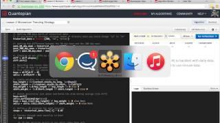 Quantopian Lesson Series 1: Basics of the IDE