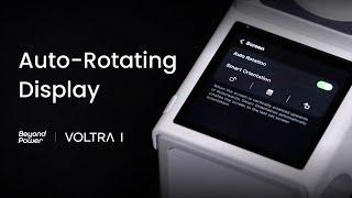 VOLTRA I - Auto Rotating Display - VOLTRA I Tutorial