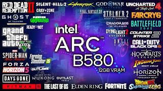 Intel ARC B580 12GB - Test in 40 Games (1080P)