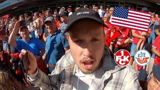 AMERICAN EXPERIENCES THE BUNDESLIGA 2 FOR THE FIRST TIME | 1. FC KAISERSLAUTERN VS FC HANSA ROSTOCK