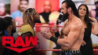 Drew McIntyre and Kofi Kingston both want a WWE Title opportunity: Raw, May 24, 2021