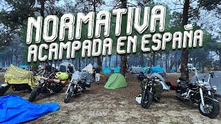 ¿ES LEGAL LA ACAMPADA LIBRE EN ESPAÑA? VIAJAR EN MOTO ACAMPANDO