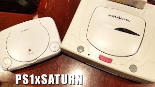 PLAYSTATION vs SEGA SATURN competitive review by Classic Game Room