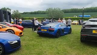 ChargeheadsUK at Petroheadonism Supercar show talking to Tesla owners about modifying cars 6.6.21